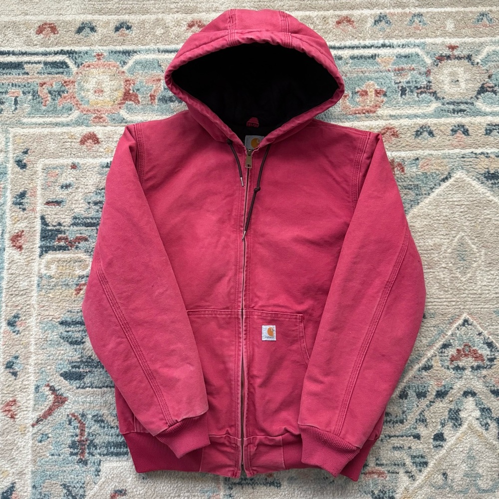 Pink Carhartt Jacket Coat Vintage